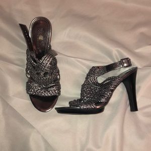 Ralph Lauren strappy heels